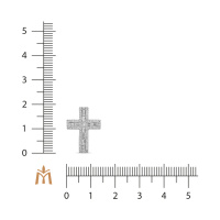 Крест с бриллиантами - фото 2 Крест с бриллиантами - фото 2