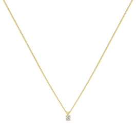 Колье с бриллиантом