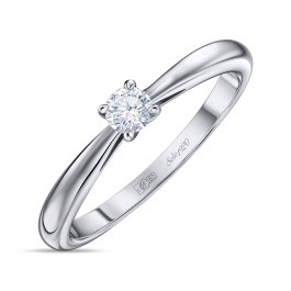 Кольцо с бриллиантом