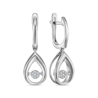 Серьги с бриллиантами - фото 1