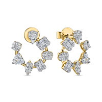 Серьги с бриллиантами - фото 1 Серьги с бриллиантами - фото 1