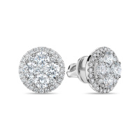 Серьги с бриллиантом - фото 1 Серьги с бриллиантом - фото 1