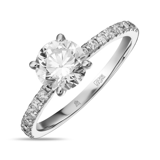 Кольцо с бриллиантом