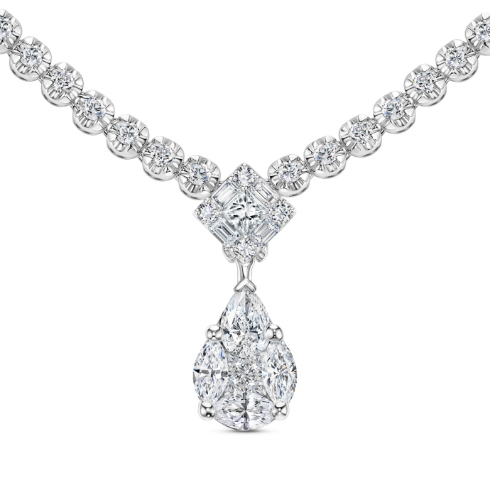 Колье с бриллиантами - фото 2