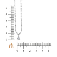 Колье с бриллиантом - фото 3 Колье с бриллиантом - фото 3