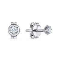 Серьги с бриллиантами - фото 1