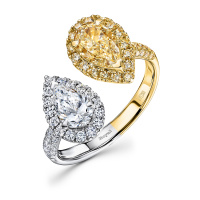 Кольцо с бриллиантами - фото 1