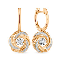 Серьги с бриллиантами - фото 1 Серьги с бриллиантами - фото 1