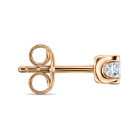 Серьги с бриллиантами - фото 2