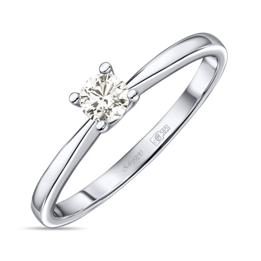 Кольцо с бриллиантом