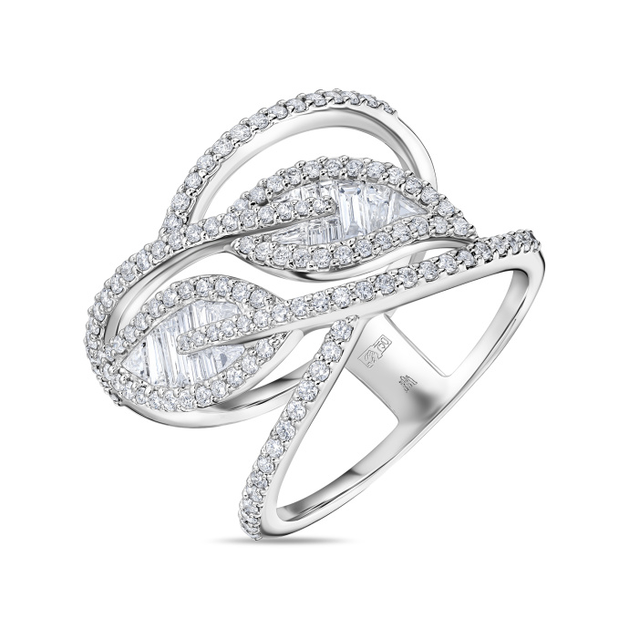 Кольцо с бриллиантами - фото 1 Кольцо с бриллиантами - фото 1