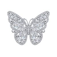 Кольцо с фианитами - фото 2