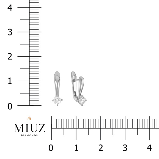 Серьги с бриллиантами