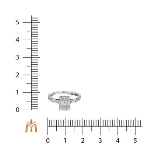 Кольцо с бриллиантами