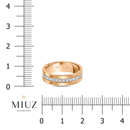 Кольцо с бриллиантами