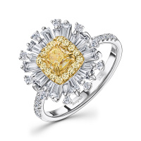 Кольцо с бриллиантами - фото 1