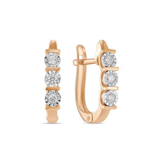 Серьги с бриллиантами