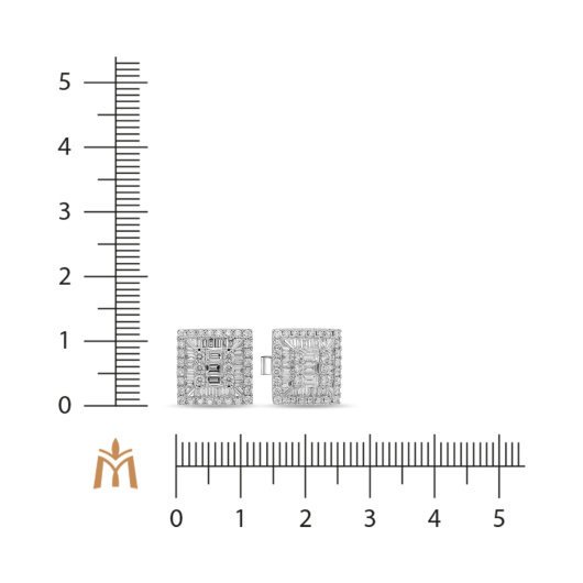 Серьги с бриллиантами