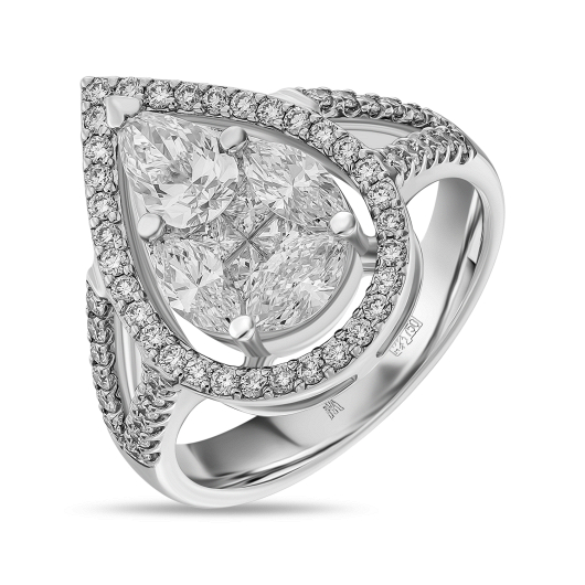 Кольцо с бриллиантами