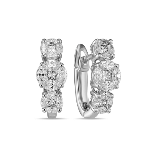 Серьги с бриллиантами