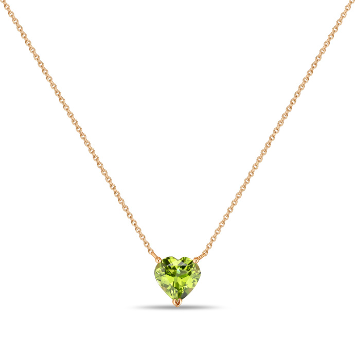 Колье с перидотом - фото 1 Колье с перидотом - фото 1