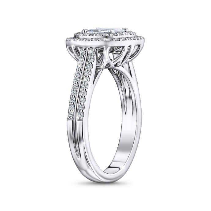 Кольцо с бриллиантами - фото 2