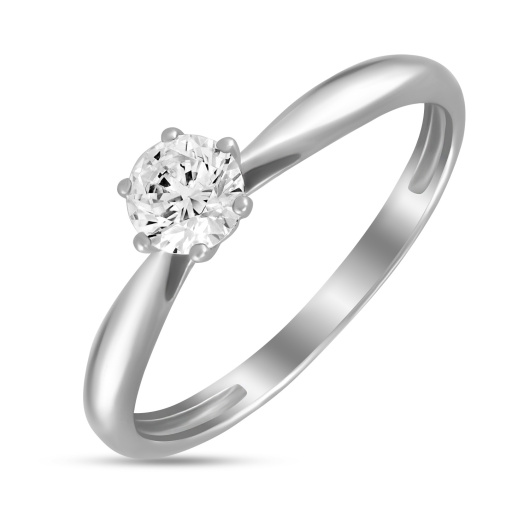 Кольцо с сваровски