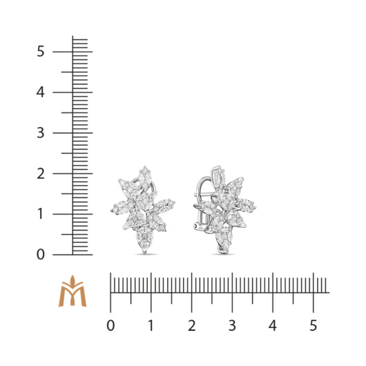 Серьги с бриллиантами