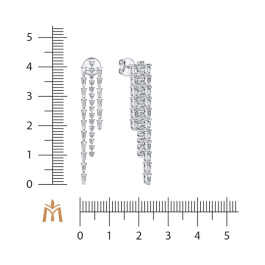 Серьги с бриллиантами