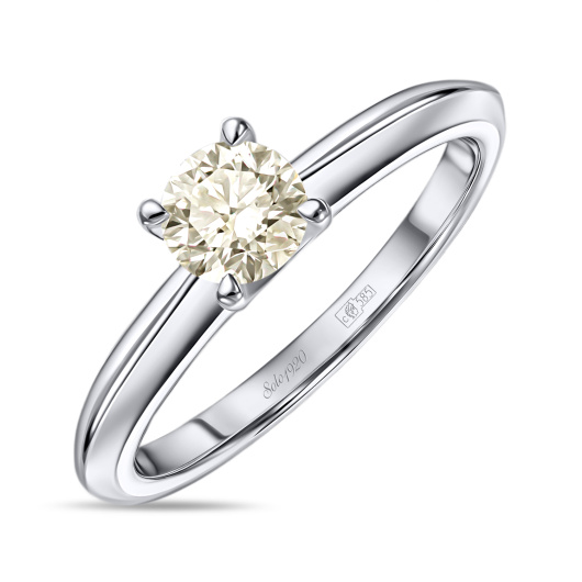 Кольцо с бриллиантом