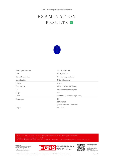 Кольцо с бриллиантами и сапфиром - фото 3