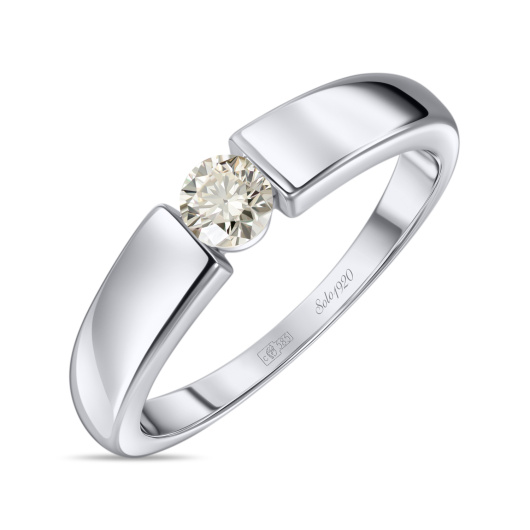 Кольцо с бриллиантом