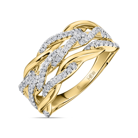 Кольцо с бриллиантом