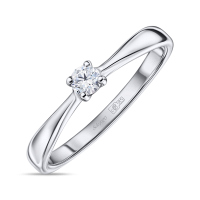 Кольцо с бриллиантом - фото 1 Кольцо с бриллиантом - фото 1