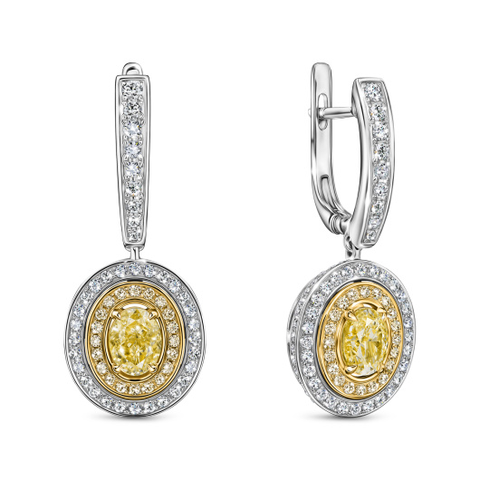 Серьги с бриллиантами