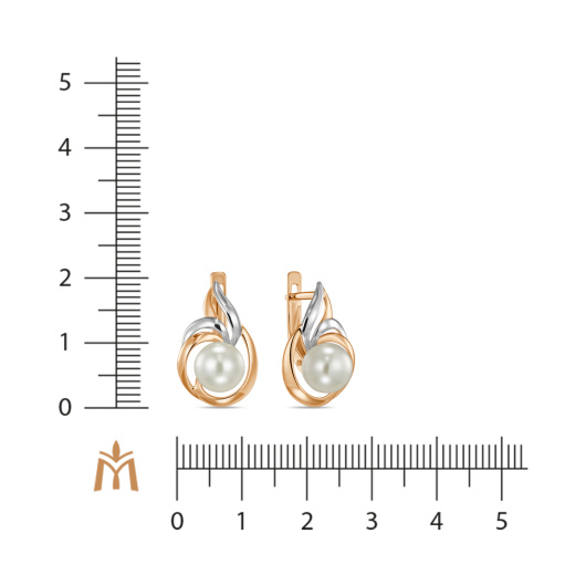 Серьги с жемчугом