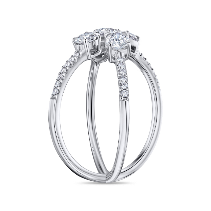 Кольцо с бриллиантами - фото 2