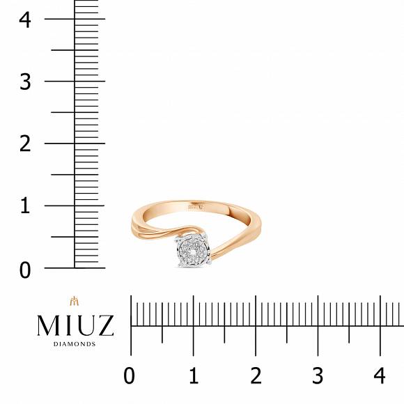 Кольцо с бриллиантами R2700-IGR-18191 - Фото 2