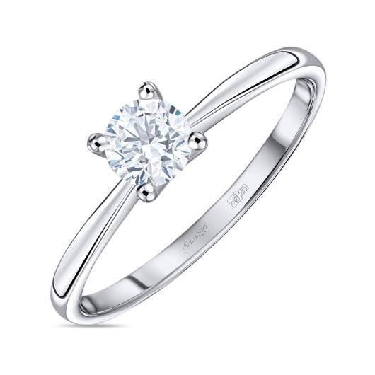 Кольцо с бриллиантом