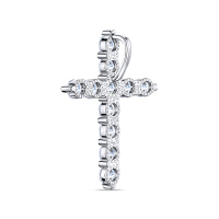 Крест с фианитами - фото 2