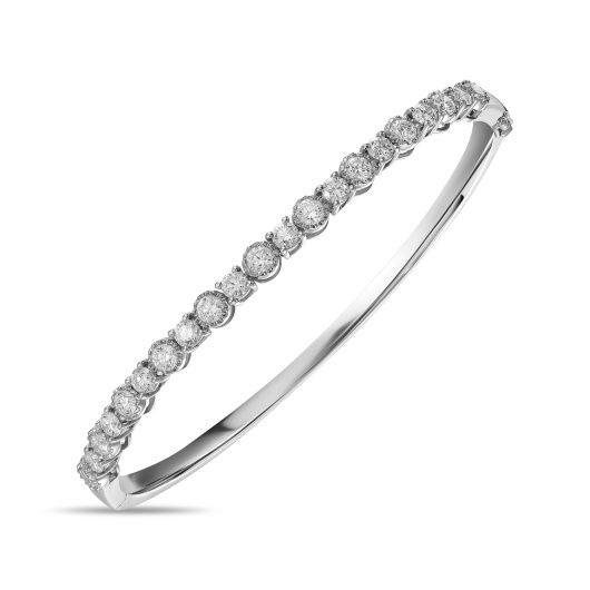 Браслет жесткий с бриллиантом