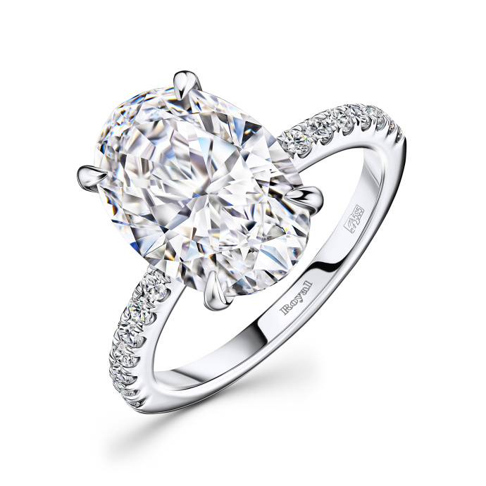 Кольцо с бриллиантами - фото 1