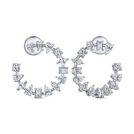 Серьги с бриллиантами