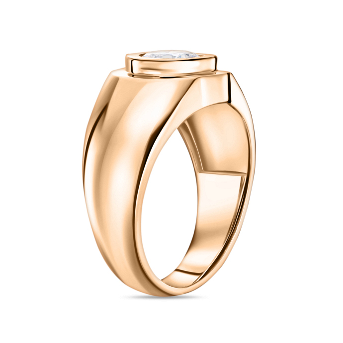 Кольцо с фианитом - фото 1 Кольцо с фианитом - фото 1