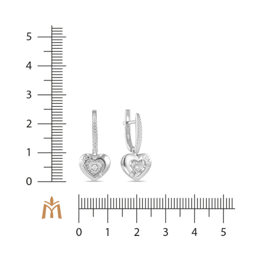 Серьги с бриллиантами