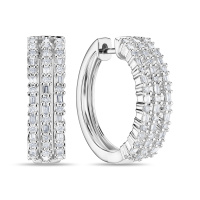 Серьги с бриллиантами - фото 1 Серьги с бриллиантами - фото 1