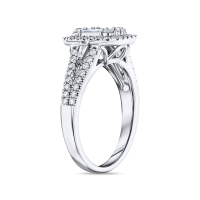 Кольцо с бриллиантами - фото 1