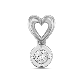 Подвеска с бриллиантом