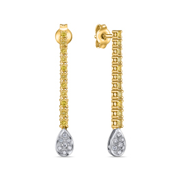 Серьги с бриллиантами