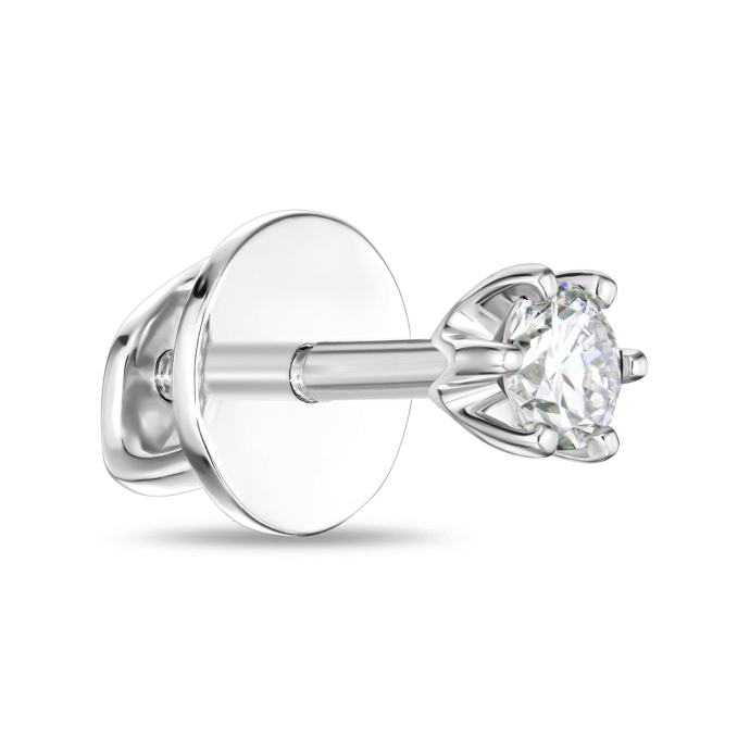 Моносерьга с бриллиантом - фото 2